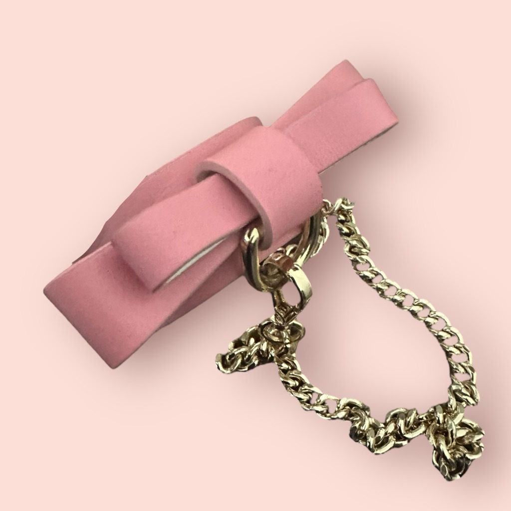 Rare Prada Saffiano Leather Bracelet With Chain 289$